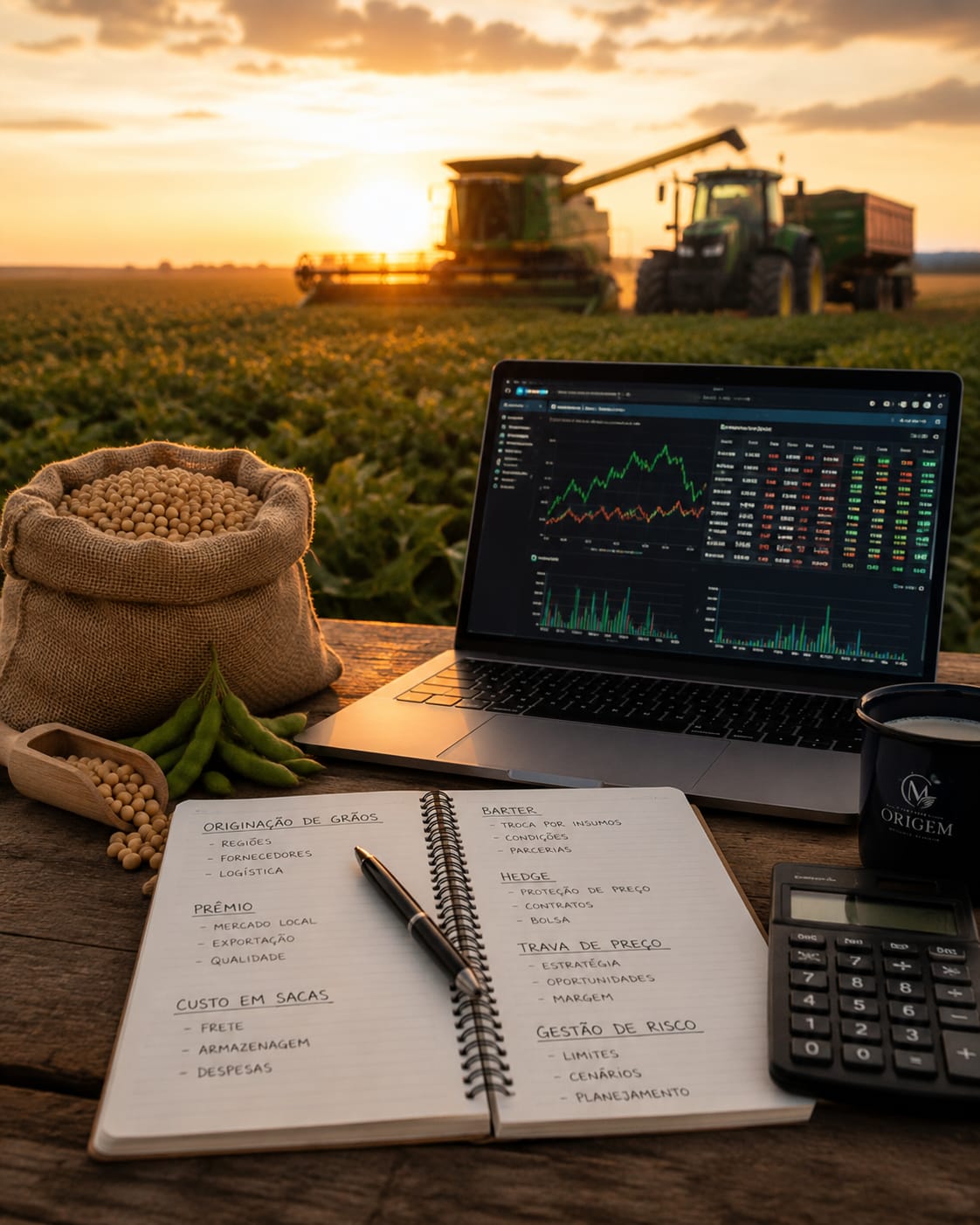 Produtor no campo